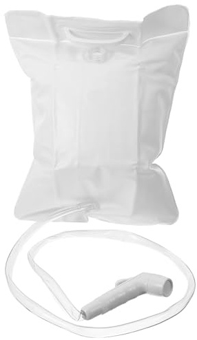 Mikinona Tragbarer Campingdusche Wassersack Outdoor Dusche Duschbeutel Leicht Kompakt für Camping Wandern Rucksackreisen Angeln und Jagd