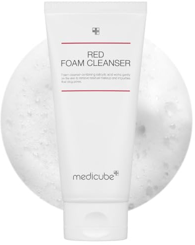 medicube Facial Cleanser Red Foam Cleanser, 4.05 oz
