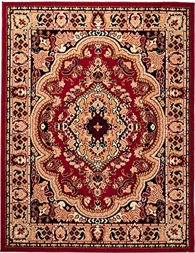 Carpeto Rugs Tappeto 130 x 190 cm rosso Orientale Classico Verona Collezione