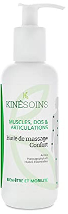KINÉSOINS - Huile de massage Confort Muscles Articulations - Harpagophytum (250 ml)