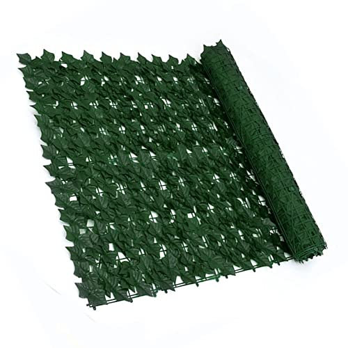 200x300cm Künstliche Efeu Hecke Sichtschutz Künstliche Hecken Sichtschutz und Sichtschutz für den Garten Weinlaubdekoration für den Außenbereich, Garten, Terrasse und Hinterhof 1209
