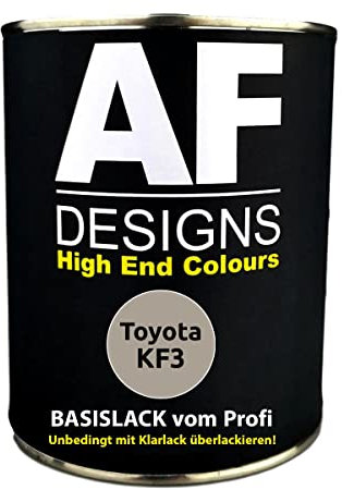 Alex Flittner Designs 1L Autolack für Toyota KF3 Beige Shining Flake Metallic Autolack Spritzfertig