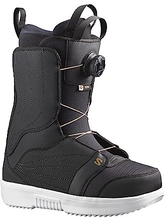 Salomon Damen Snowboardboot Pearl BOA, Größe:39, Farben:Black/White/Gold