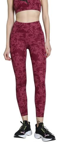 PUMA W TAD GRAPHIC TIGHT - 7/8 AOP, medias bebe Unisex adulto, Port-AW-048284-0001,