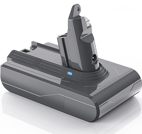 LONGFIT V6 Batterie Compatible avec Dyson V6 Animal/Fluffy/Motorhead/Absolute/Trigger DC58 DC59 DC61 DC62 DC72 DC74 SV03 SV05 SV06 SV07 SV09 Aspirateurs Batterie