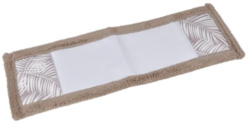 MACOSA UMEN189_x2 2er Set Mikrofasermopp Wischbezug Beige 42 cm Bodenwischer Wischmopp Mop Mikrofaser Ersatzbezug Wischaufatz Reinigung Bezug