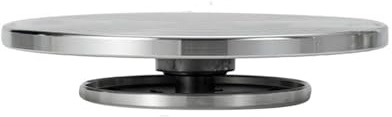 Töpferscheibe,Drehscheibe Töpfern Doppelseitiger Aluminium-Drehteller for Keramik- und Tonskulpturen, Töpferscheibe, faule Drehwerkzeuge, 15–30 cm(20cm)