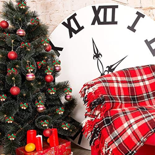 Zartes Weihnachtsbaumschleifen-Set mit stabiler Struktur, für Feiertage und Versammlungen (1 Stück)