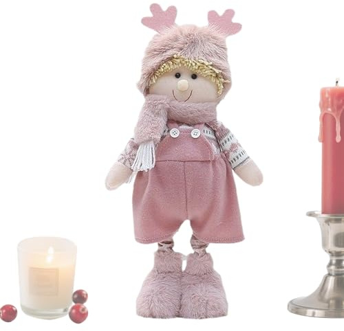 Genérico Stoffpuppen für Mädchen, weiches Plüschtier, Stoffpuppe für Mädchen, realistisches Spielzeug für Kleinkinder, Geschenk zum Geburtstag, zu Hause, neue Freunde, Kollegen