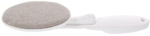 GARVALON Elektrostatische Fusselbürste für Stoffe Schonend zu Wolle und Kaschmir Handlicher Tierhaarentferner für Kleidung Sofa Haustierhaare Benutzerfreundlich und Reisefreundlich