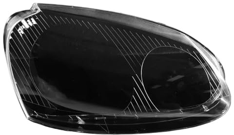 Kühlergrill Frontscheinwerfer Transparente Lampenschirme, Scheinwerferabdeckung Für VW Für Golf 5 MK5 Jetta Und Rabbit (2005–2009) Sport Kühlergrill(Left)