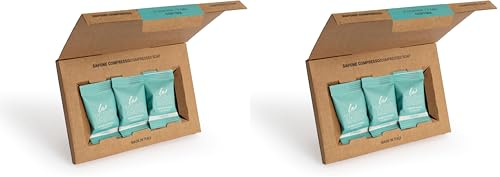 LeTABS - Sapone ecologico solubile in pastiglie, set di 6 pastiglie da 350ml cad. Profumazione CORTINA. Prodotto che rispetta l'ambiente. Made in ITALY.
