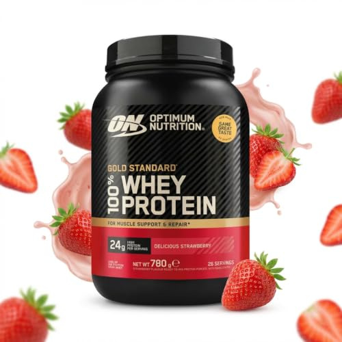 Optimum Nutrition Gold Standard Whey Delicious Strawberry 780g