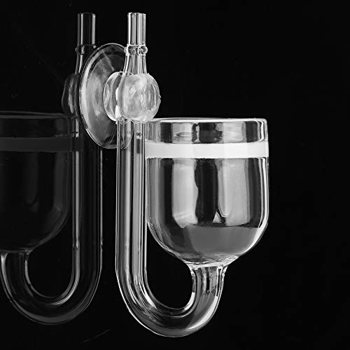 Yechiry Högtransparens CO2-diffusor för Akvarium, Raffinör för Glasvattenväxter, Förbättrar CO2-upplösningen, Perfekt för Akvarier, 3 Tum, 1 Enhet