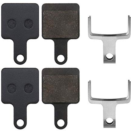 Be In Your Mind 2 Pairs Replacement Bicycle Disc Brake Pads Resin Semi-metallic for Tektro Volans Auriga S20.11 Auriga Twin Sub E-Sub