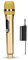 Yunseity Drahtloses Mikrofon, Dynamisches Karaoke-Handmikrofon mit LED-Bildschirm, Handmikrofonsystem mit Empfänger, für Zuhause, Party, Singen, Outdoor(Gold)