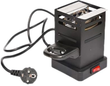 JosuE Electric Shisha Shisha Coal, Stove Heater Mini Square Charcoal Oven Hot Plate Coal Burner Pipes Accessories