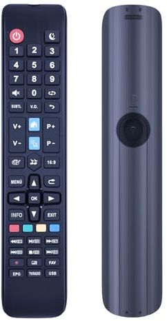 GOUYESHO Nuevo Mando a Distancia de Repuesto para Sistemas TD Systems SK32DLX11HS K50DLJ11US K50DLJ12US K24DLX11HS K43DLJ10US K50DLX11US K32DLX11HS K45DlJ12US K58DLJ10US K32DLG12HS(sin Voz)