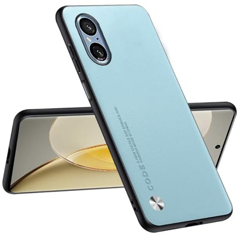Topme Handyhülle Kompatibel mit Smartphone, Compatible with Sony Xperia 5 V (6.1) – Sicherer und Stilvoller Schutz - Hellblau
