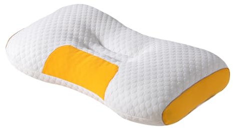 IUNSER Coussin orthopédique, anti-ronflement, anti-migraine, coussin ergonomique, pour dormir sur le côté et le dos, en mousse à mémoire de forme, coussin de soutien pour la nuque et le positionnement
