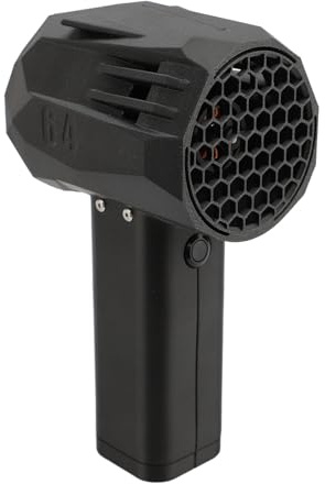 2024 Piccolo Thunder Jet Dry, Batteria 4000Mah Asciugacapelli per Auto, Ventola da Condotto da 64mm 20W Asciugatore Veloce per Auto, Potente Turbofan Ventilatore a Secco Jet
