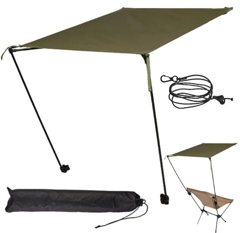 telescopica per patio - Ombrellone da spiaggia da viaggio Ombrellone | da spiaggia, leggera per patio Telescopico per patio, ombrellone per sedia con morsetto regolabile - Sombri