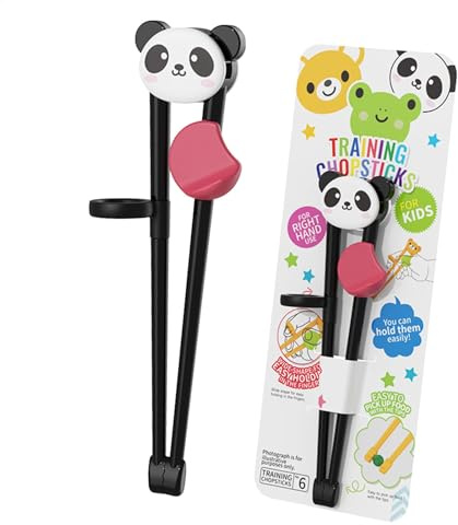 Bacchette da allenamento per bambini – Simpatici animali per imparare a pratica, bacchette cinesi per bambini adulti, cibo coreano, sushi giapponese