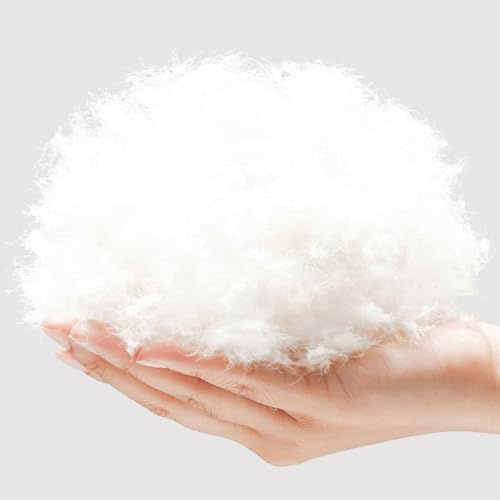 ZPSCXQ 100g/3.5oz Stuffing for Crochet, Soft Toy Stuffing Filling, Toy Stuffing for Knitted Toys, Fiber Vacuum Plush Filling Cotton for Plush Stuffing Home Craftsmanship DIY