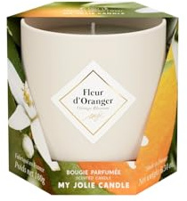 MY JOLIE CANDLE - Bougie parfumée Fleur d'Oranger Classique 180g 36h