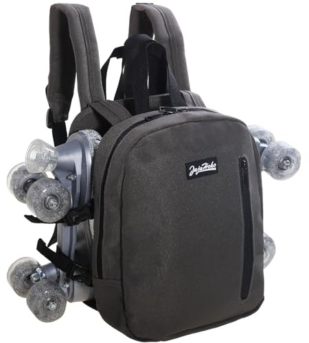 JajaHoho Roller Bags for Men and Women, Multifunctional Sports Backpack for Roller Skates, Ice Skates, Inline Skates
