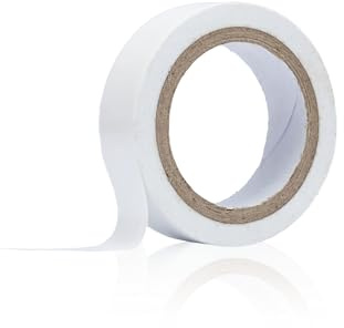 Rosfix Isolierband – PVC, 0,13mm dick, 16mm breit, 10m lang | hohe Temperaturbeständigkeit bis 80°C | ideal für elektrische Isolierung | Elektro- und Haushaltsgerät Zubehör