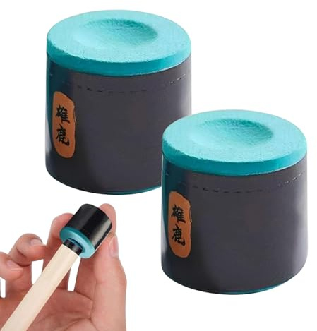Gesso per Stecca da Biliardo 2 Pezzi Di Gesso Antiscivolo Per Stecca
