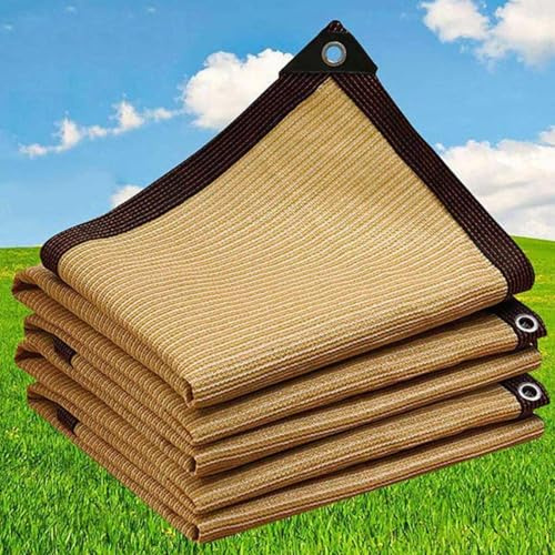 Reti Ombreggianti da Giardino Vele Ombreggianti Telo Parasole per Esterni Telo Ombra per Colture e Serre,con Occhielli ,6x8m