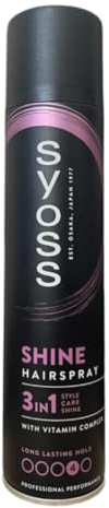 Syoss Gloss Hold Haarspray 400ml 6 Stück
