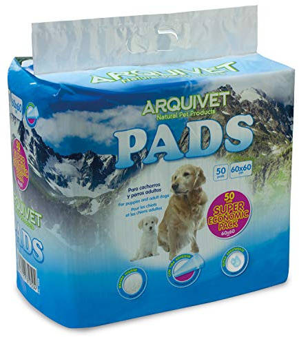 Arquivet Pads Super Economic Pack - 50 Stück, Nicht anwendbar, 60 x 60 cm