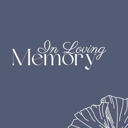 Funeral Guest Book For Memorial Service To Celebrate The Life Of Passing Love One, In A Loving Memorial Guest Register Signing Message Book For Safe ... Memory Log Message - White Trumpet Flower