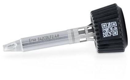 ERSA ERSADUR 142CDLF24 Stations de soudage en forme de burin 2,4 mm pour station de soudage i-Tool TRACE & i-Tool MK2 / i-CON Trace IoT & i-Con série MK2 – avec revêtement breveté