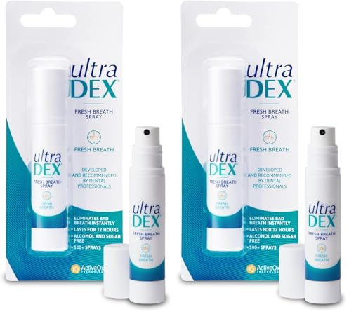 UltraDEX Fresh Breath Spray, 9 ml (Pack of 2)