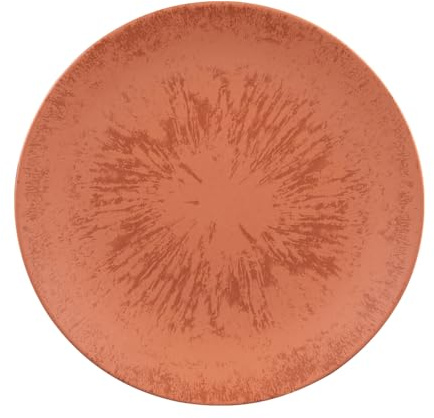 Table Passion - Assiette plate Onyx 27 cm Terracotta (lot de 6)