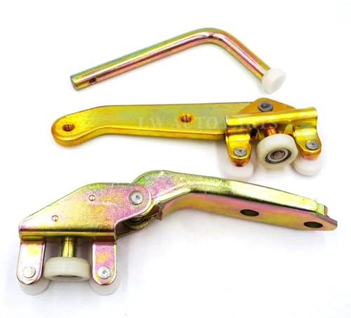 Türverriegelungsbetätiger Für VW T4 Transporter Für Caravelle 1990-2004 701843436 701843406B 701843336A 3 Stück ROLLENROLLENFÜHRUNG Rechte Seite SCHIEBETÜR Unten Mitte Oben Türschloss Betätiger