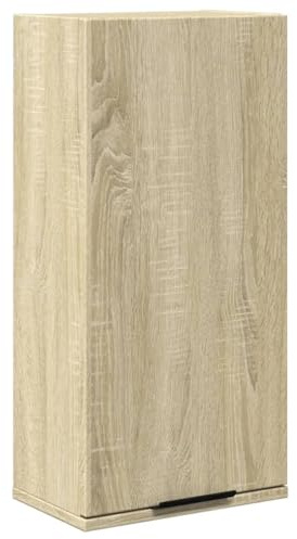 vidaXL Wand-Badschrank Sonoma-Eiche 32x20x67 cm