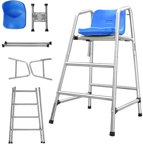 Silla salvavidas con escalera y sombrilla, silla de piscina de alta calidad para seguridad y comodidad