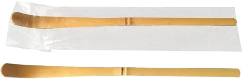 Matcha teaspoon bamboo powder scoop teaware tea ceremony accessories wood 18 x 1 cm 2 pieces Handy and professional