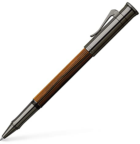 Graf von FABER-CASTELL 145516 - Tintenroller Classic, Macassar, mit schnell-trocknender Tinte
