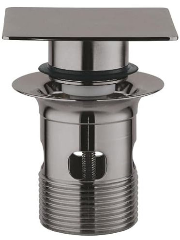 Grohe Stopfen 40565 inkl. Kelch für Standard Ablaufgarnitur Hard Graphite, 40565A00
