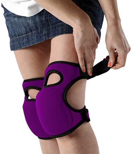 Calayu Schwamm Knieschoner, 1 Paar Soft Foam Knieschützer Gartenarbeit Knieschützer Unisex Kniesicherheitsauflagen Arbeiten, Gartenarbeit