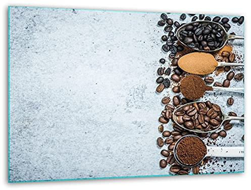 TMK ArtDeko – Schneidebrett Glas – Glasschneidebrett für die Küche 40x30 cm – Robust, Hygienisch & Rutschfest – Glas Schneidebrett – Zusätzliche Arbeitsfläche – Vielseitige Nutzung