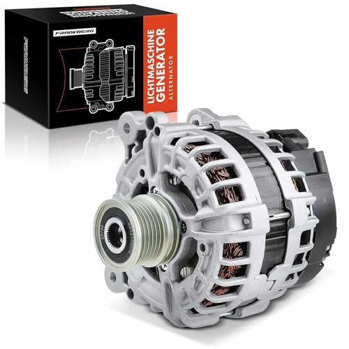Frankberg Lichtmaschine Generator 0125811020 | Kompatibel mit XC90 I 275, S80 II 124, S60 II 134, XC70 II 136, C70 II Cabriolet 542, C30 533, XC60 156, V70 III 135
