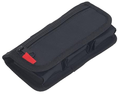Pochette de Sac de Batterie D'appareil Photo, étui de Support de Batterie D'appareil Photo Reflex Numérique avec 4 Poches de Rangement, Sac de Taille de Batterie D'appareil Photo