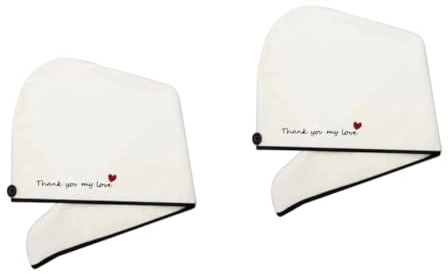 FRCOLOR 2stücke Hair Drying Cap Für Damen Schnelltrocknendes Haarhandtuch Für Dusche Und Bad Leichtes Tragbares Mikrofaser Tuch Zur Schnellen Feuchtigkeitsaufnahme Farbe Zufällig